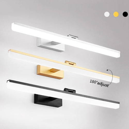 Modern LED mirror vanity and cloakroom lamp - vue 5 sur 23
