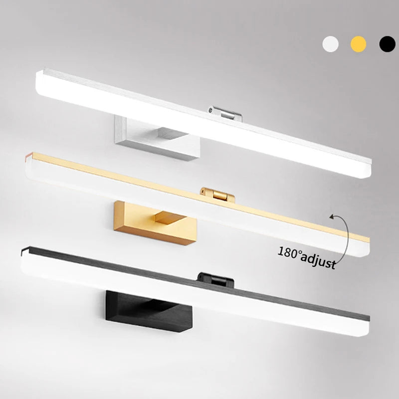 Modern LED mirror vanity and cloakroom lamp - vue 4 sur 23