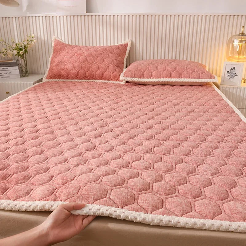 soft plush student mattress topper for single or double bed - vue 17 sur 18