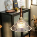 Modern glass pendant light for kitchen and dining room