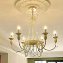 French style crystal chandelier for princess bedroom