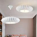Modern LED ceiling light creative warm pumpkin for bedroom and restaurant decor
