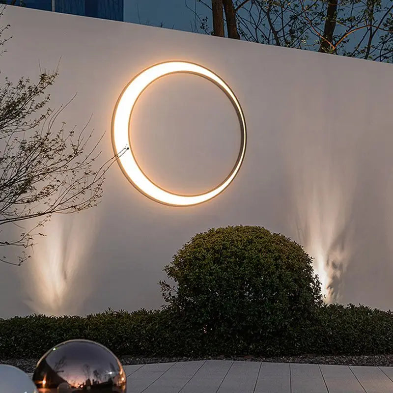 Modern waterproof outdoor wall light for garden and terrace