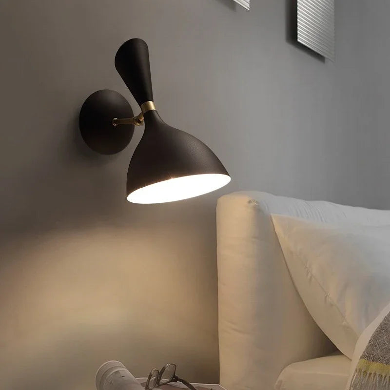 Modern Nordic wall light for indoor decor and reading