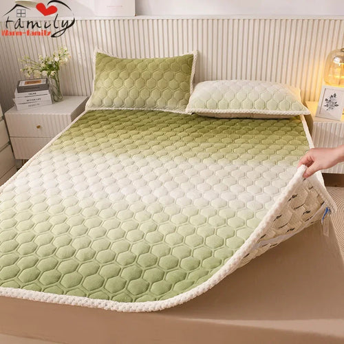 soft plush student mattress topper for single or double bed - vue 2 sur 18