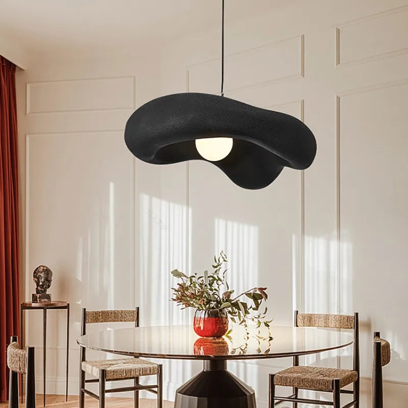 Wabi sabi nordic style LED pendant light - vue 3 sur 10
