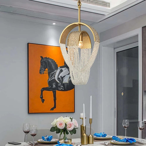 Original luxury crystal chandelier - vue 4 sur 10