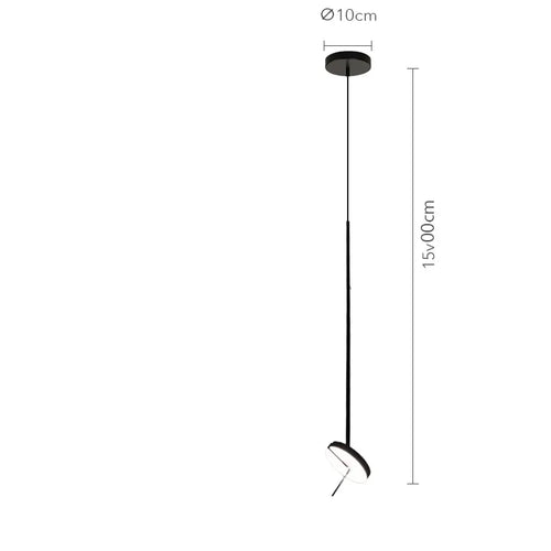 Nordic LED designer chandelier for restaurant coffee tables - vue 11 sur 14