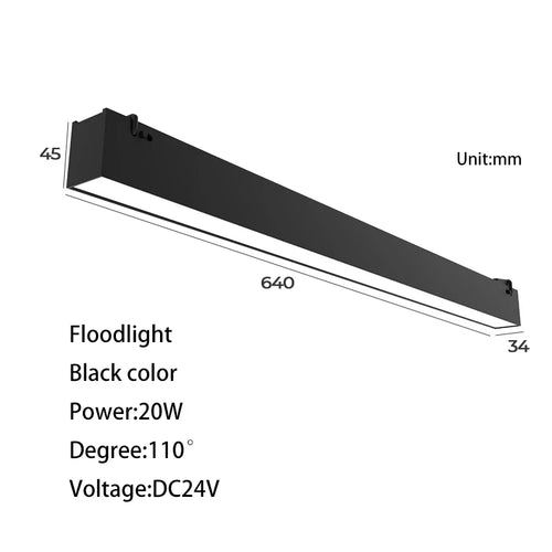 Knitted fabric LED strip lamp for loft - vue 12 sur 28