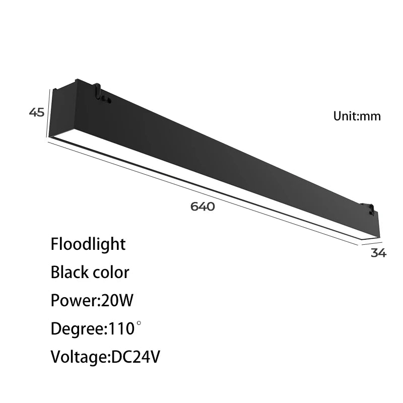 Knitted fabric LED strip lamp for loft - vue 12 sur 28
