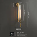 American country style retro brass wall light