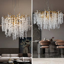 Modern crystal LED chandelier for interior decoration