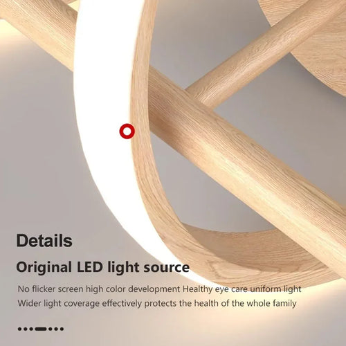 Decorative nordic style LED wall light - vue 5 sur 8