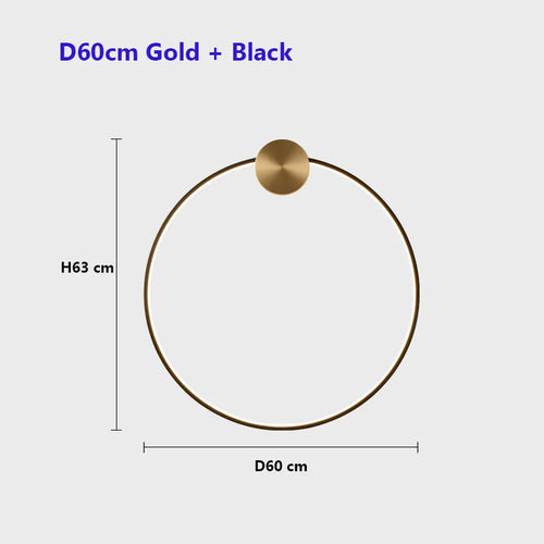 Round copper wall light for a creative luxury atmosphere - vue 10 sur 20