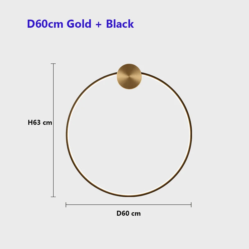 Round copper wall light for a creative luxury atmosphere - vue 9 sur 20