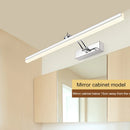 Modern minimalist stainless steel LED table lamp