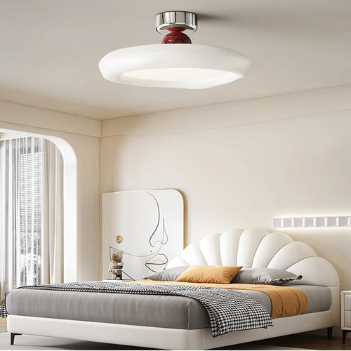 Modern LED chandelier for decorative indoor lighting - vue 5 sur 10