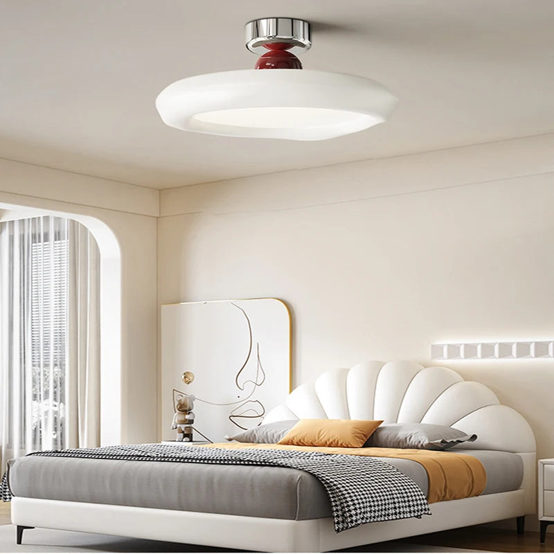 Modern LED chandelier for decorative indoor lighting - vue 4 sur 10