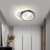 Modern minimalist LED ceiling light for outdoor use