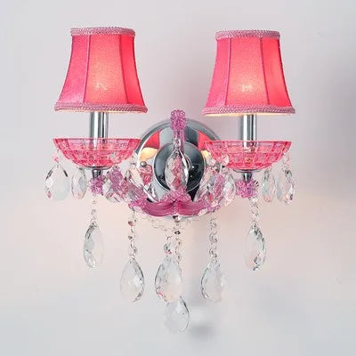 Modern crystal wall light for interior decoration - vue 11 sur 12