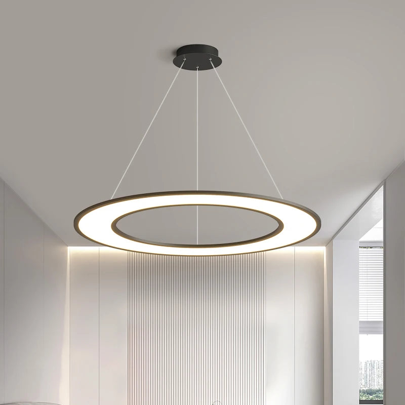 Ultra-slim modern LED ceiling light for decorative indoor lighting
