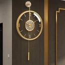 modern luxury silent wall clocks for creative decoration