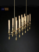 Vintage iron and glass pendant light with customised design