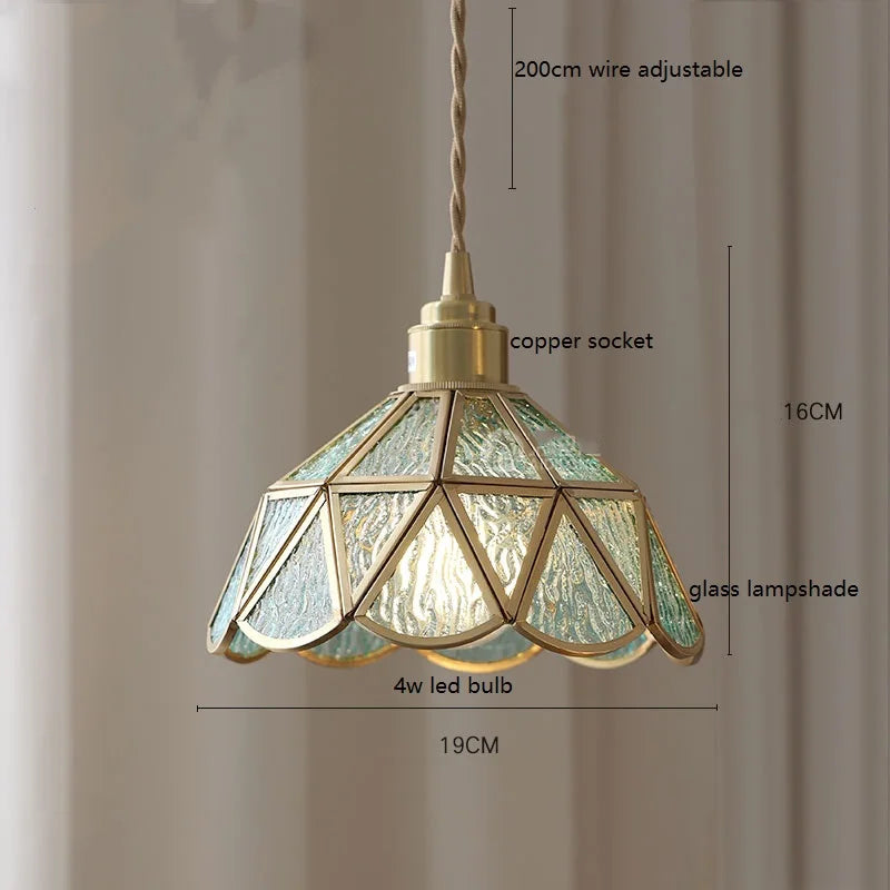 iwhd modern glass copper butterfly LED hand lamp - vue 24 sur 28