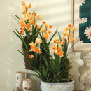 Artificial cymbidium flowers for wedding and event decoration