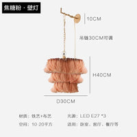 Creative vintage bohemian woven chandelier for stylish interiors