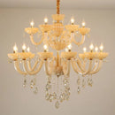 Modern crystal chandelier for interior decoration with LED lighting