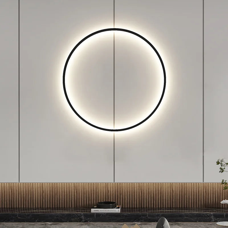 Modern dimmable wall light with USB socket - vue 4 sur 14