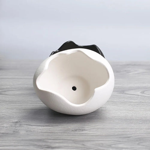 retro ceramic hydroponic flower pot for succulent plants
