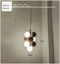 Creative Nordic-style flannel pendant light for modern spaces