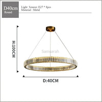 Premium modern crystal chandelier for stylish interiors
