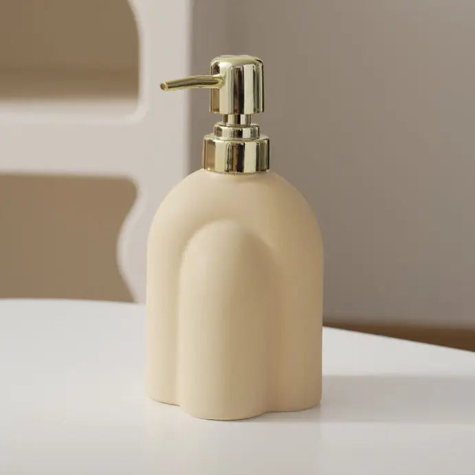 Portable ceramic soap dispenser for shampoo and water - vue 9 sur 21