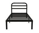 Heavy Duty Metal Bed Frame with Headboard, 3500 lbs Max Weight Capacity Metal Platform, Easy Assembly Mattress Foundation
