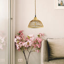 Rattan wall light boho bedside lamp for barn, living room, loft, bathroom, porch