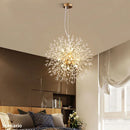 modern crystal pendant light sky star