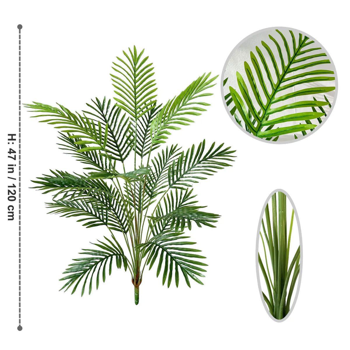 Artificial monstera plant with realistic leaves for indoor decoration - vue 28 sur 29