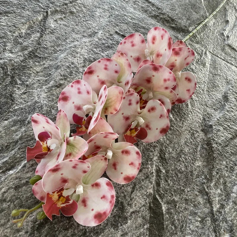 Artificial phalaenopsis decorative orchid for weddings and gardens - vue 9 sur 23