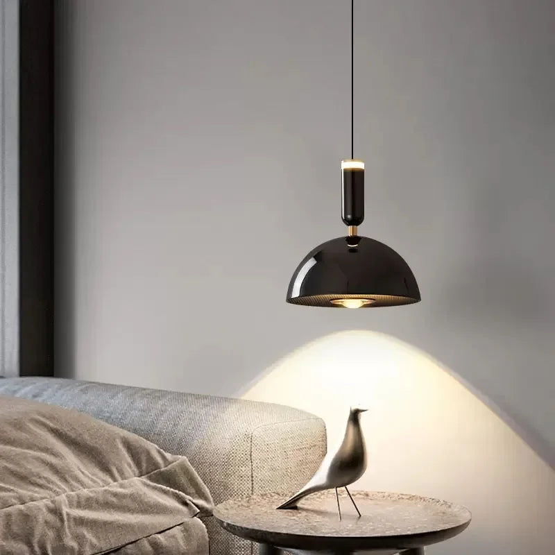 Nordic LED pendant light with adjustable height for home decoration, dining room, living room, bedroom, bedside lighting
