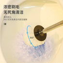 Ceramic toilet brush no dead angle cleaning