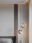 Italian minimalist chandelier for refined and elegant spaces