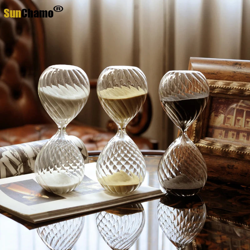 wavy hourglass 30 minutes decoration student birthday gift