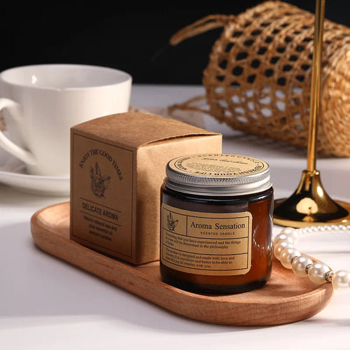 soy wax scented candle for wedding and party - vue 5 sur 17