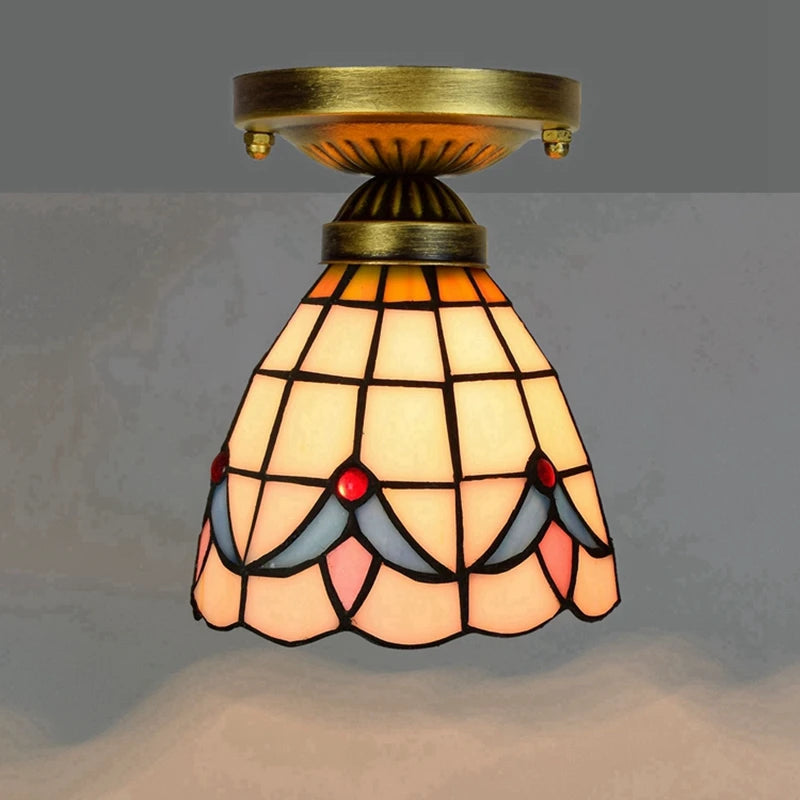 Modern nordic LED ceiling light for balcony and hallway - vue 9 sur 39