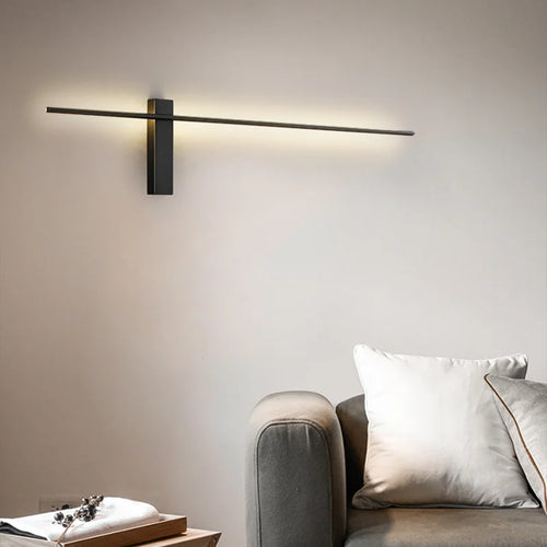 Minimalist copper wall light for postmodern lighting - vue 8 sur 8