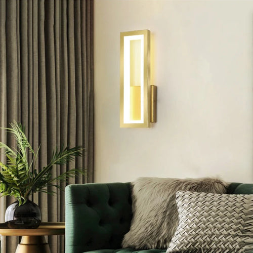 Modern minimalist LED wall light for interior decoration - vue 3 sur 12