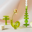 Nordic glass candle holders for weddings and decorative gifts